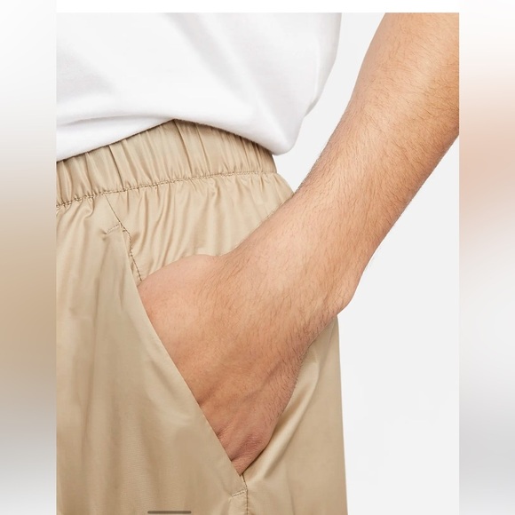 NIKE TECH Men’s Lined Woven Pants - Color Khaki/Black - Size L - Picture 6 of 10